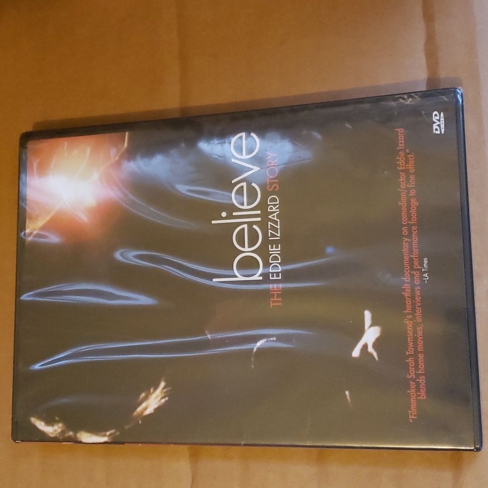 believe The Eddie Izzard Story NWT
